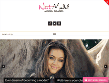 Tablet Screenshot of nextmodel.us